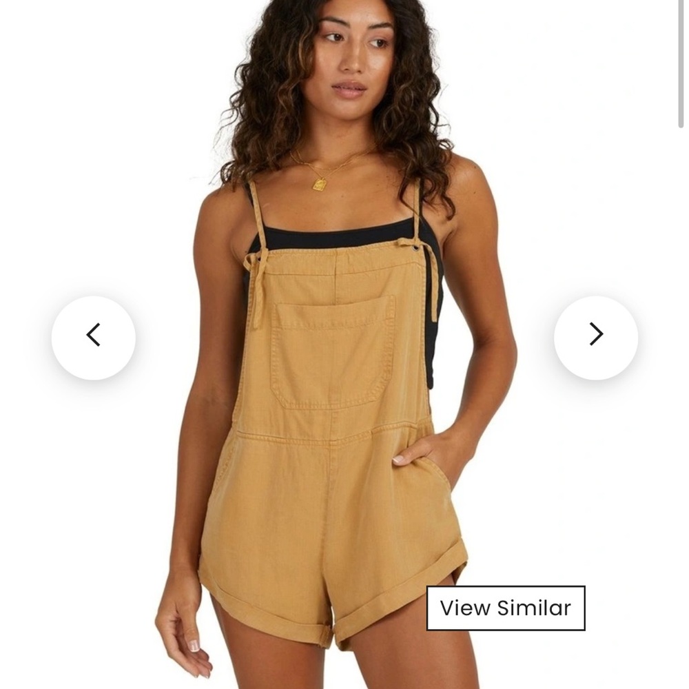 Billabong Tan Overalls